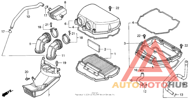 F3 air cleaner 95-96