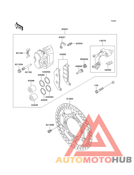 Front brake(a10)