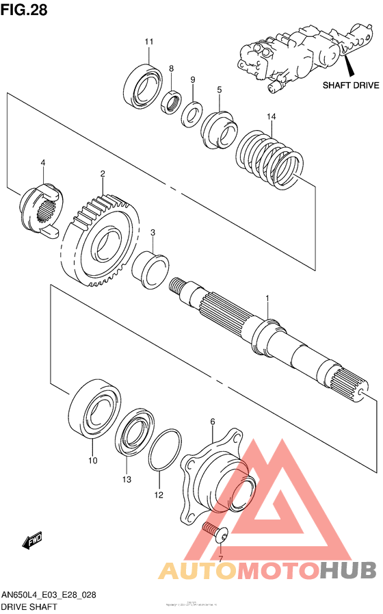 Ведущий вал
