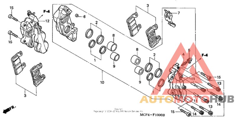 Передний суппорт