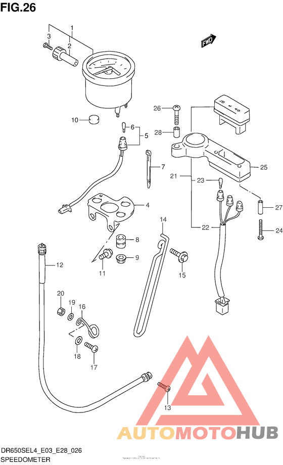 Speedometer (Dr650Sel4 E03)