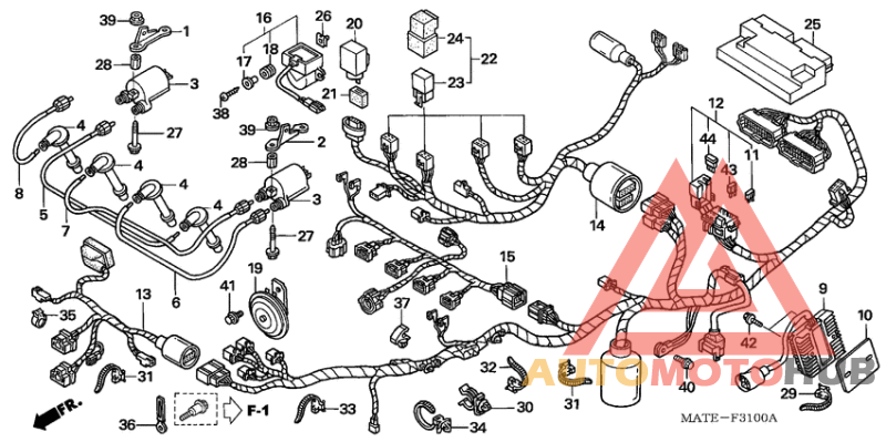 Harness wire