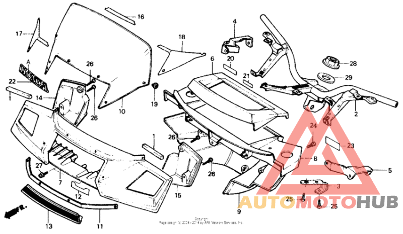 Ch150 handle cover 85
