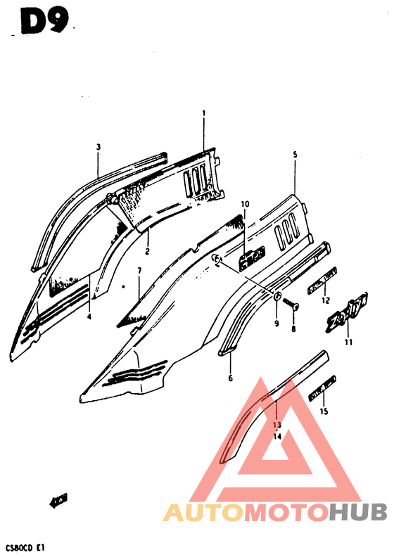 Заднее крыло cover