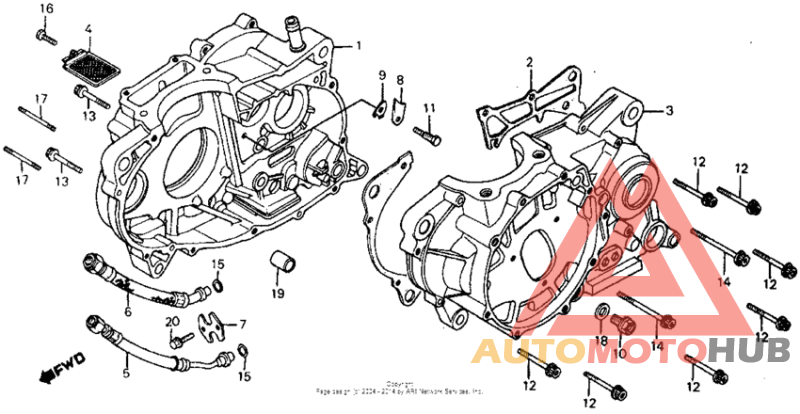 Crankcase 83-84