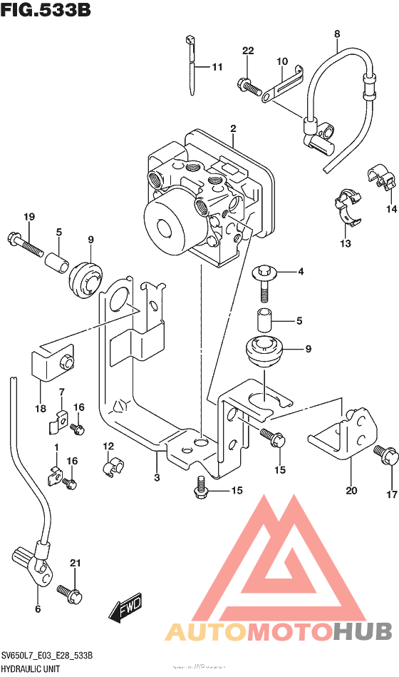 Hydraulic Unit (Sv650Al7 E33)