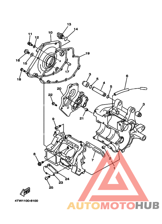 Картер двигателя