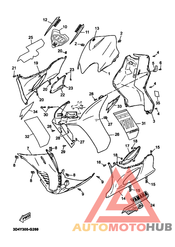 Щиток облицовочный