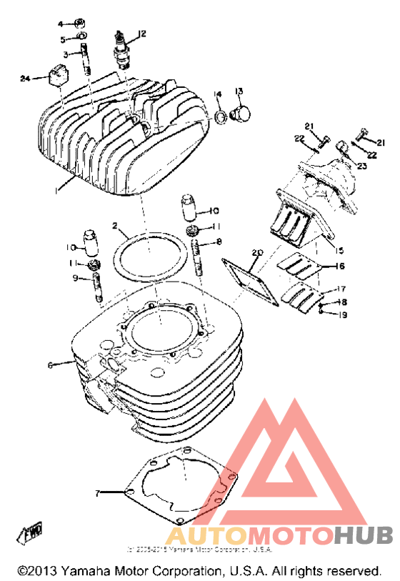 Cylinder - reed valve