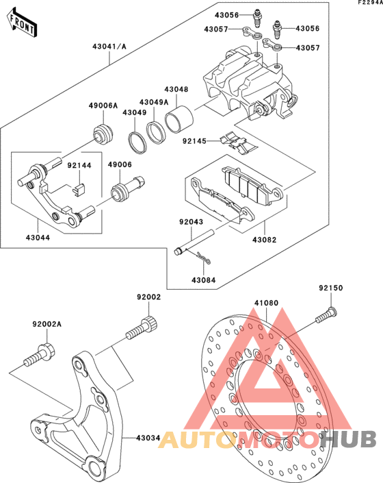 Rear brake(vn1500-e4-e6)