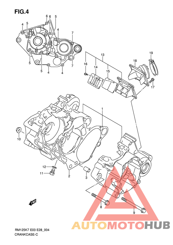 Картер двигателя