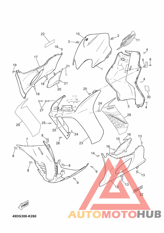 Щиток облицовочный