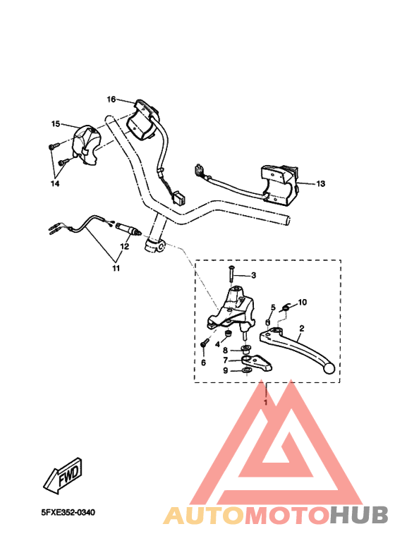 Interruptor  manillar&palanc