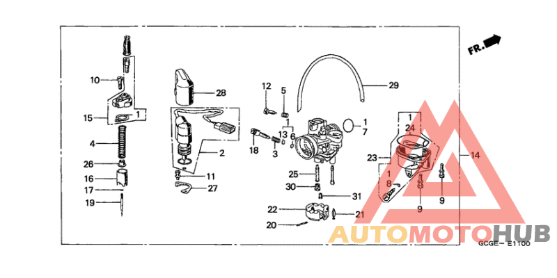 Carburetor assy