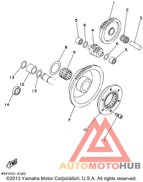 Муфта стартера