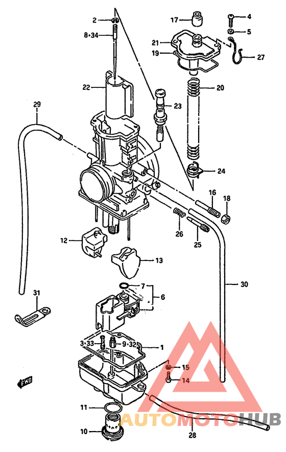 Carburetor assy