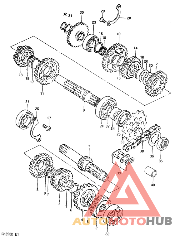 Трансмиссия model
