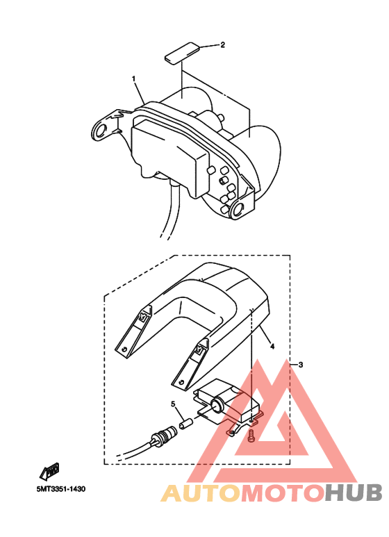 Taillight unit ass`y