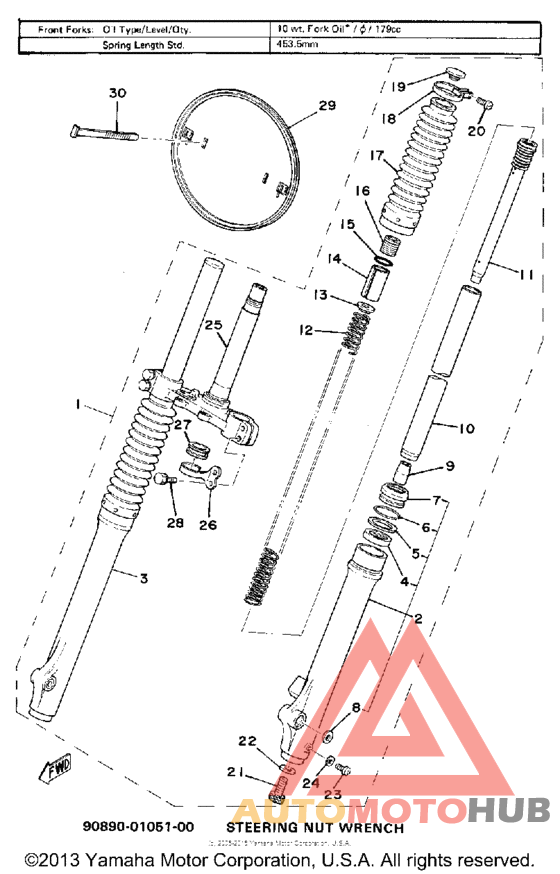Передняя вилка