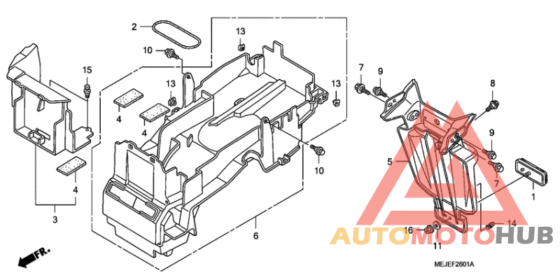 Заднее крыло