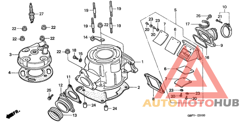 Cylinder/cylinder head