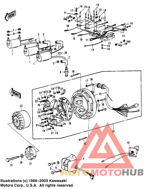 Ignition/generator/regulator