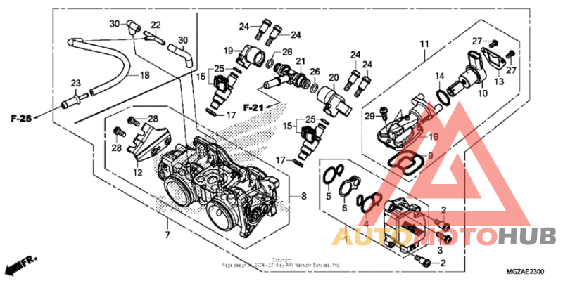 Корпус Дросселя