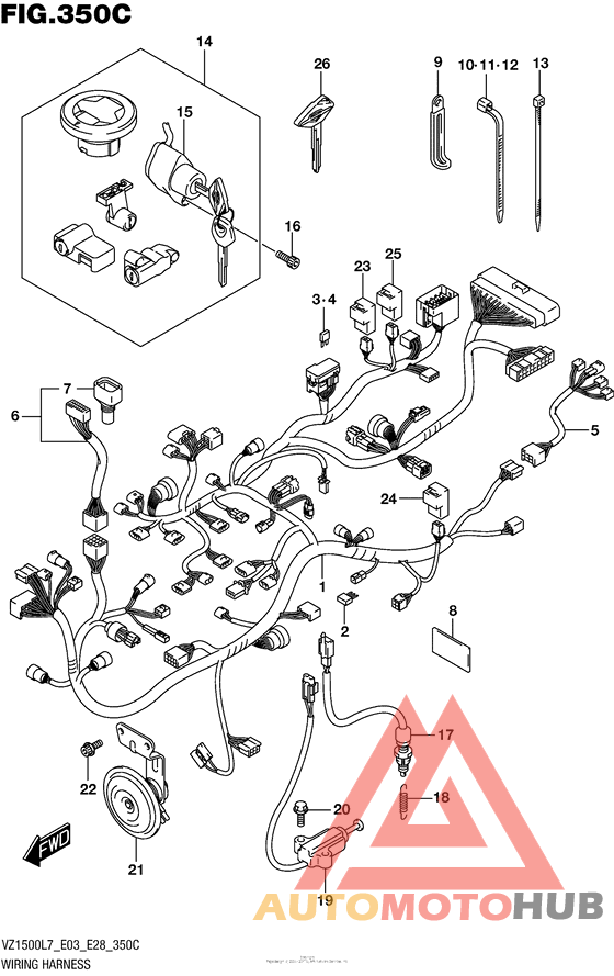 Wiring Harness (Vz1500L7 E33)
