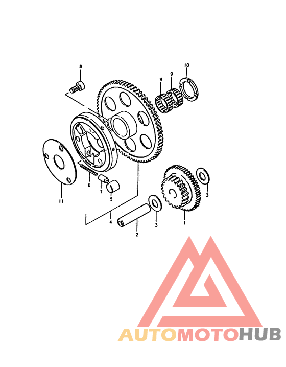Муфта стартера