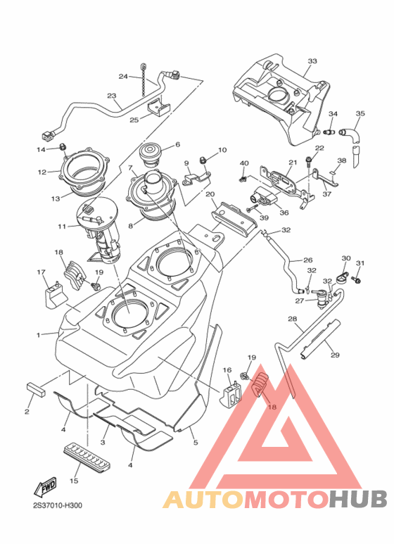 Fuel tank assy