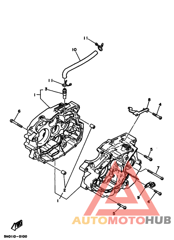 Картер двигателя
