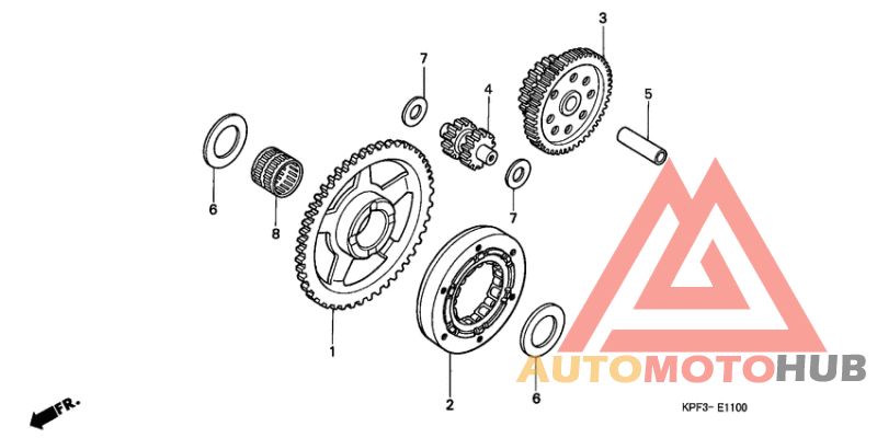 Муфта стартера
