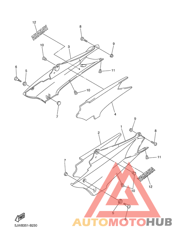 Боковые обтекатели