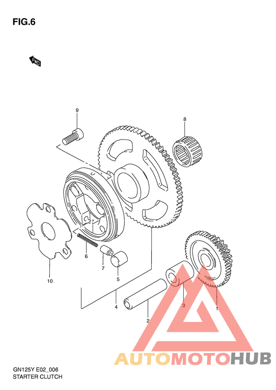 Муфта стартера