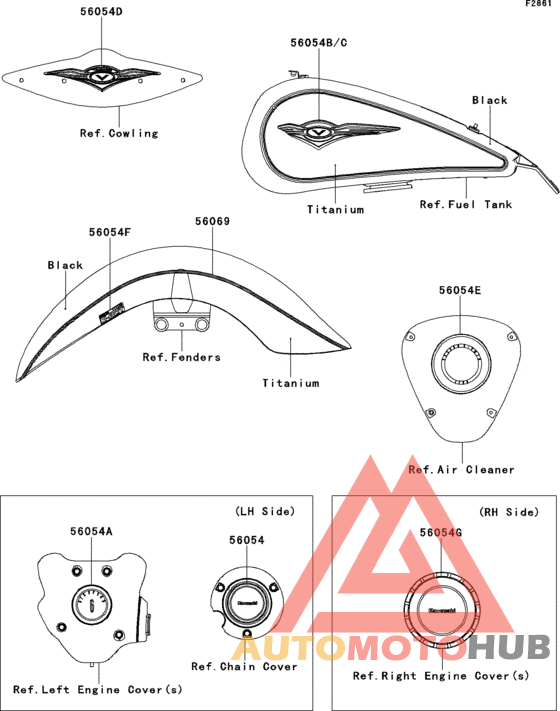 Decals(titanium/black)(daf)