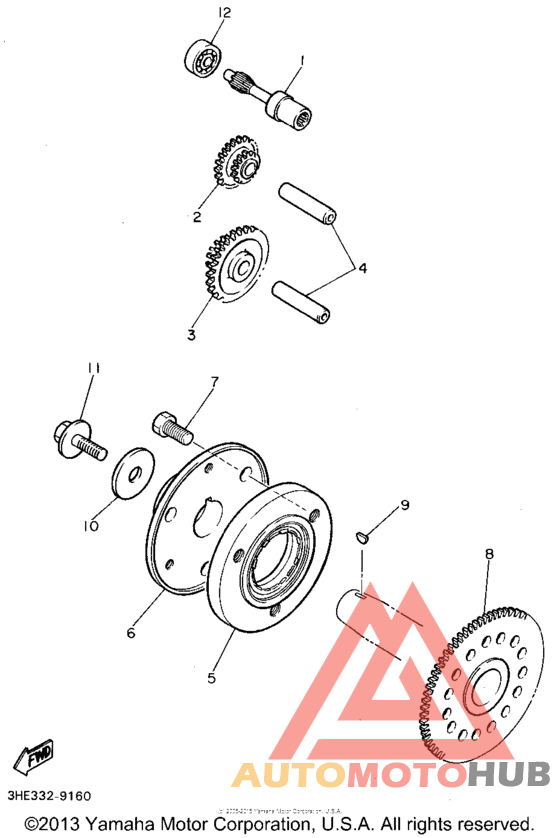 Муфта стартера