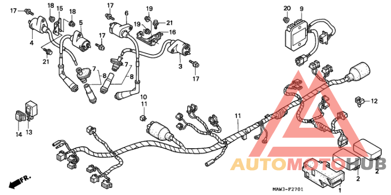 Harness wire