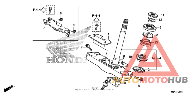 Steering stem (2)