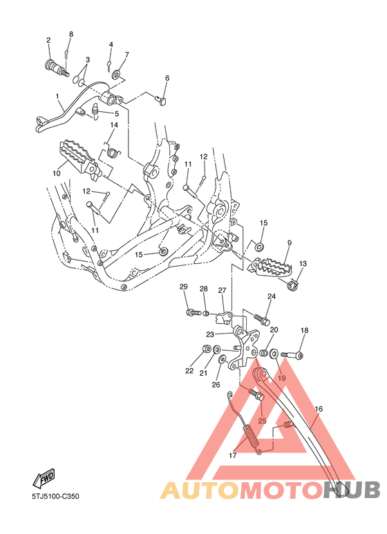 Stand & footrest
