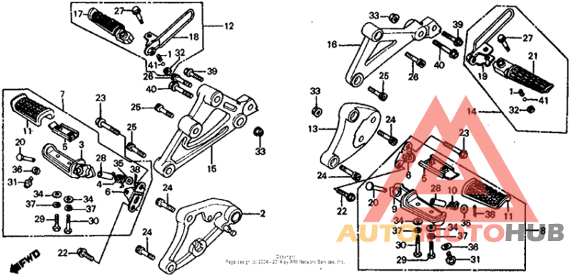 Footpegs