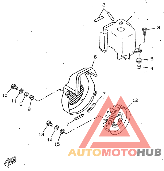 Кожух вентилятора