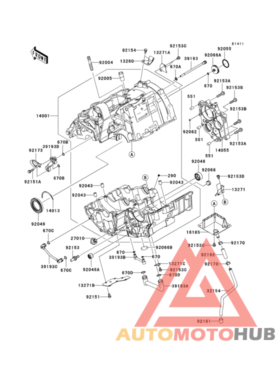 Crankcase(1/2)