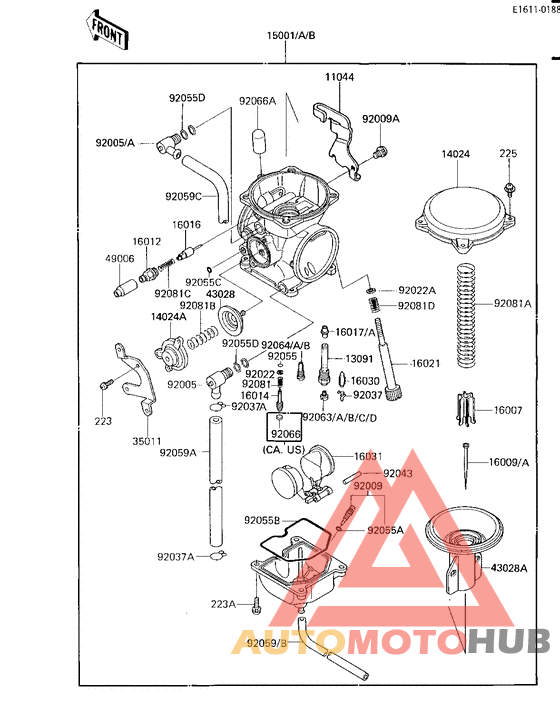 Carburetor assy