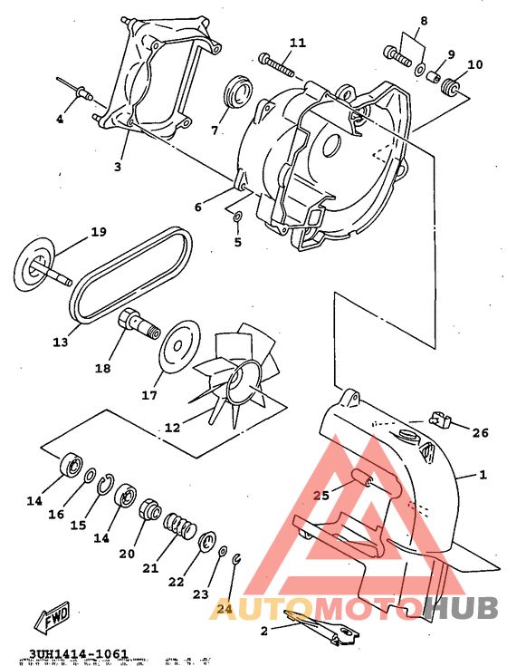 Кожух вентилятора