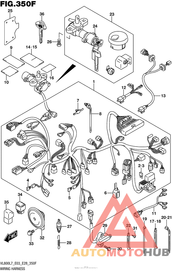 Wiring Harness (Vl800Tl7 E33)
