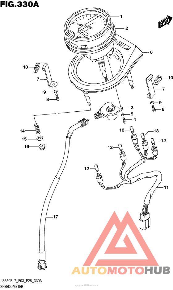 Speedometer (Ls650Bl7 E03)