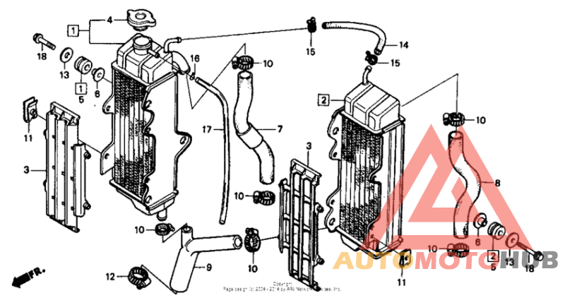 Radiator 85-88
