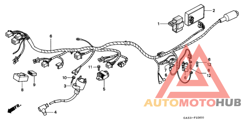 Wire harness/ ignition coil
