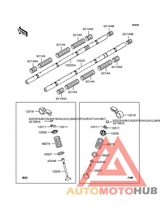 Rocker arms/valves