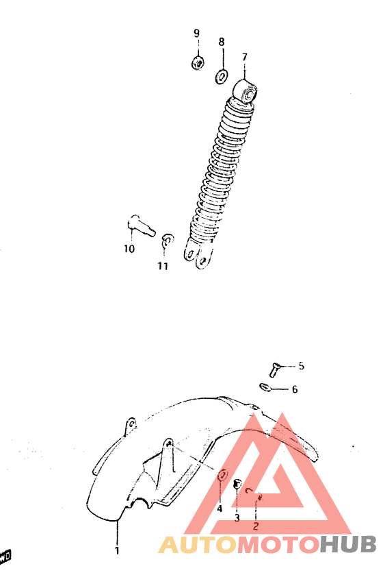Заднее крыло